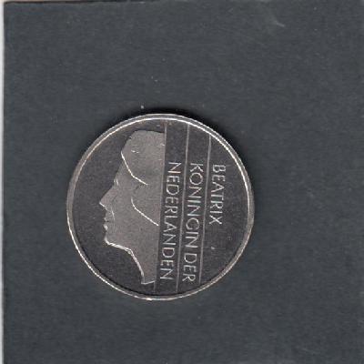 Beschrijving: 1 Gulden BEATRIX